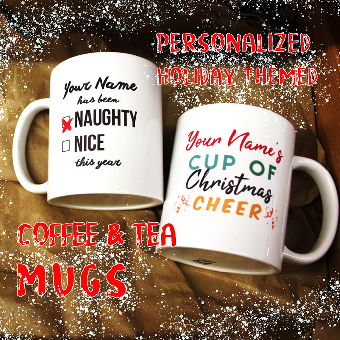 Find Your Holiday Spirit Part II | Customized Christmas Mugs