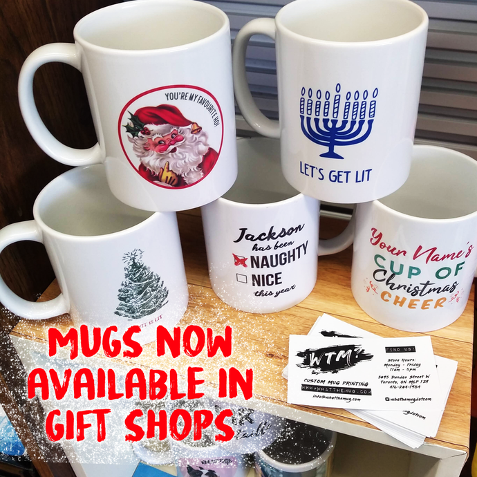 Where To Pick Up Our Locally Made Gift Mugs | One Stop Gift Shops | Toronto & Ottawa