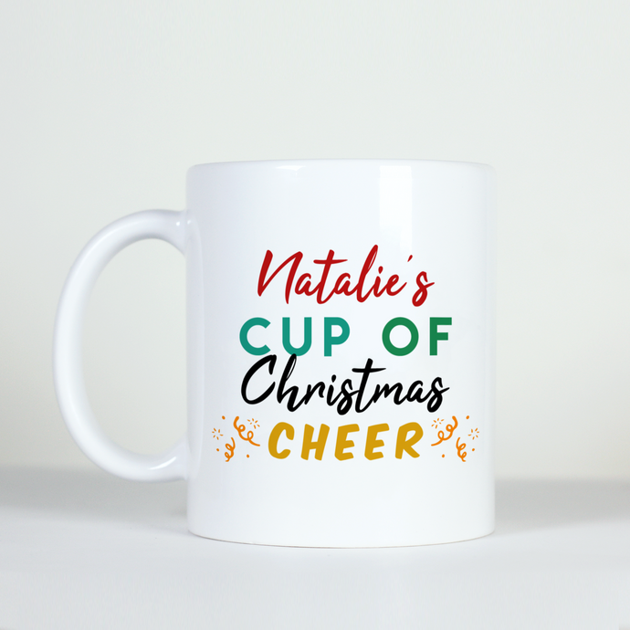 Custom Christmas Cheer Mug