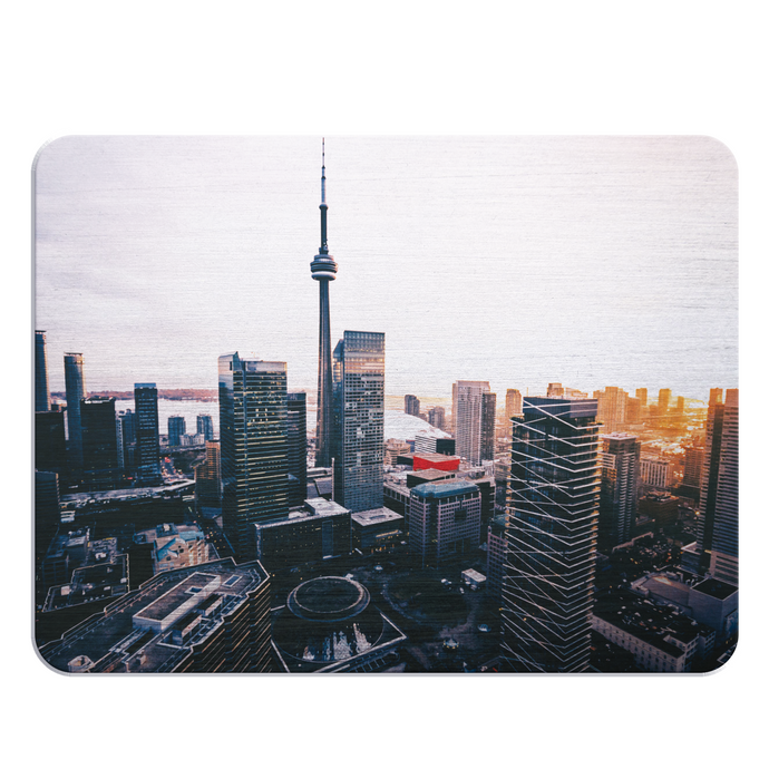 Toronto Skyline Metallic Print