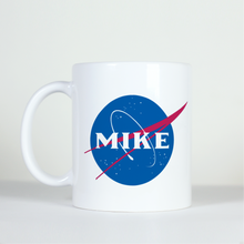 Load image into Gallery viewer, Custom name on a NASA logo