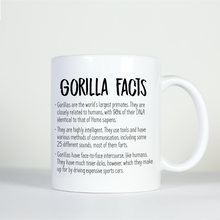 Load image into Gallery viewer, Gorilla Facts on a mug
