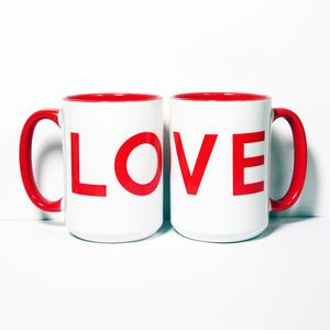 LOVE Mug Set