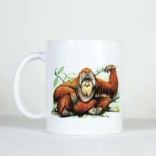 Load image into Gallery viewer, Orangutan on a mug