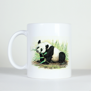 Photo of a Panda on a mug