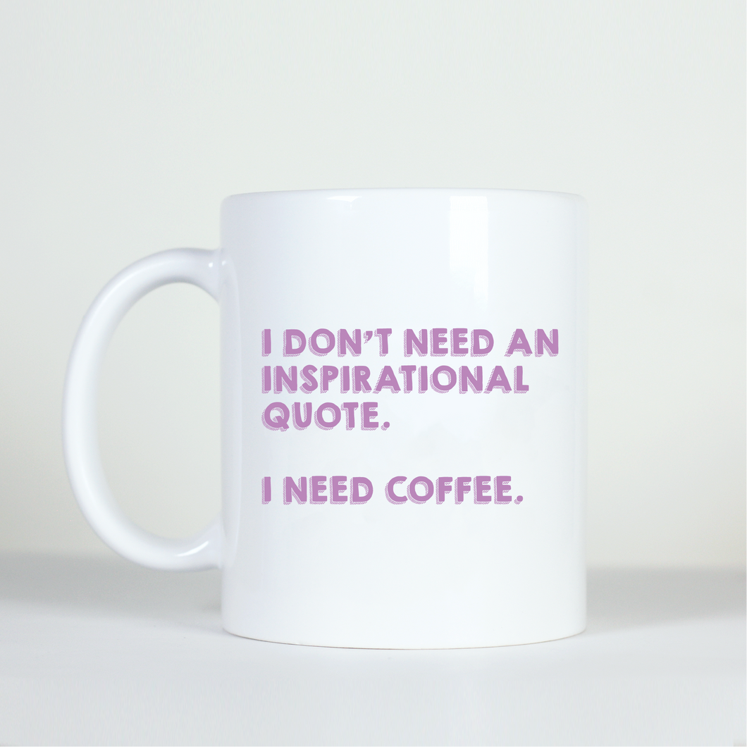I Need Coffee